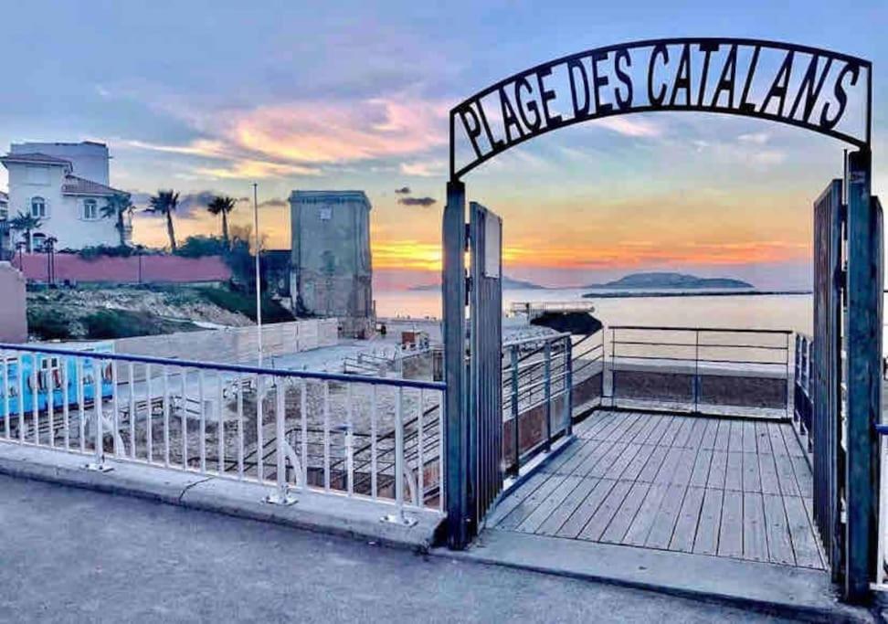 Вилла Vallon Des Auffes : Le Cabanon De Mireille Марсель Экстерьер фото