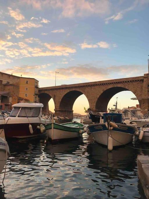 Вилла Vallon Des Auffes : Le Cabanon De Mireille Марсель Экстерьер фото