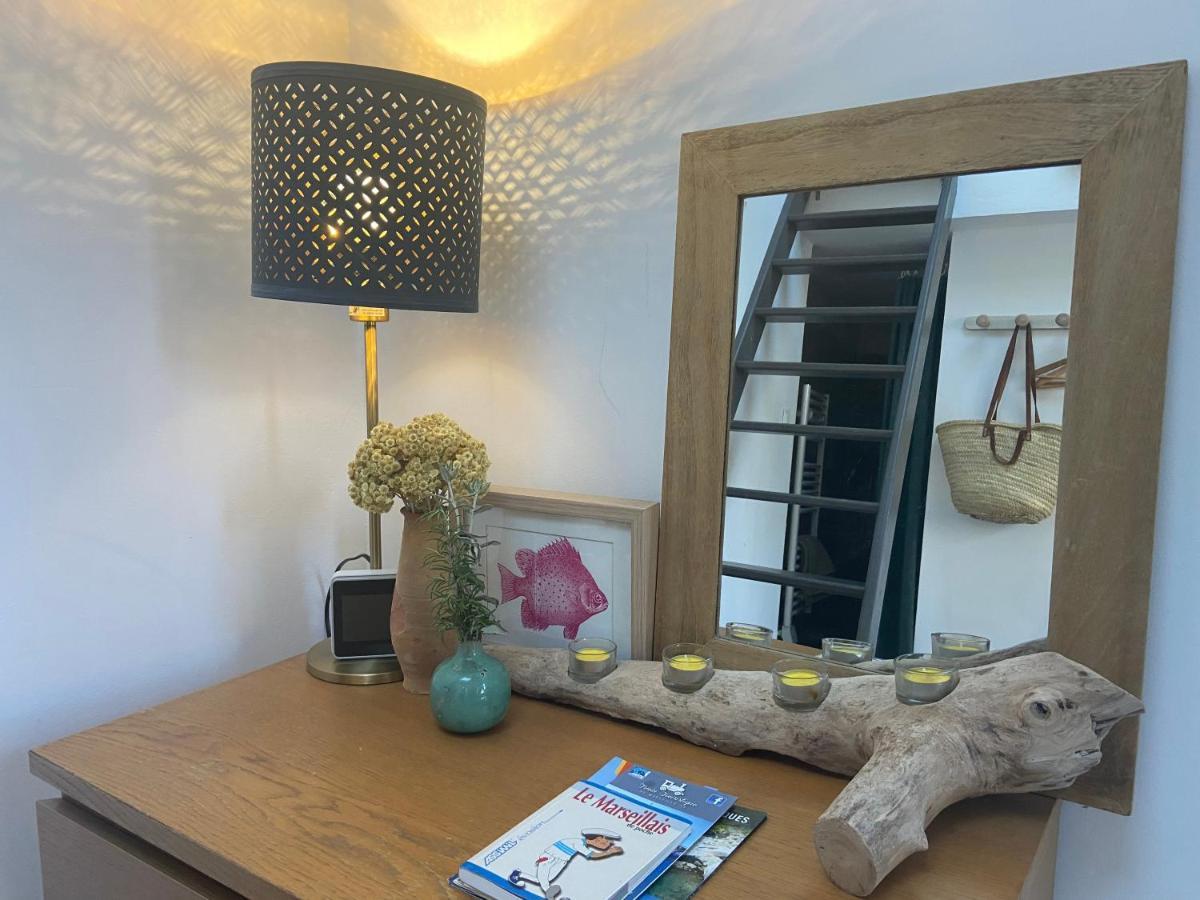 Вилла Vallon Des Auffes : Le Cabanon De Mireille Марсель Экстерьер фото